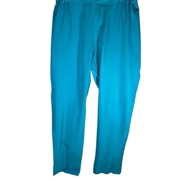 Rita’s Saharan Women's 3-Piece Embroidered Sequins Pakistani Slit Suit Blue Medi - Picture 9 of 10